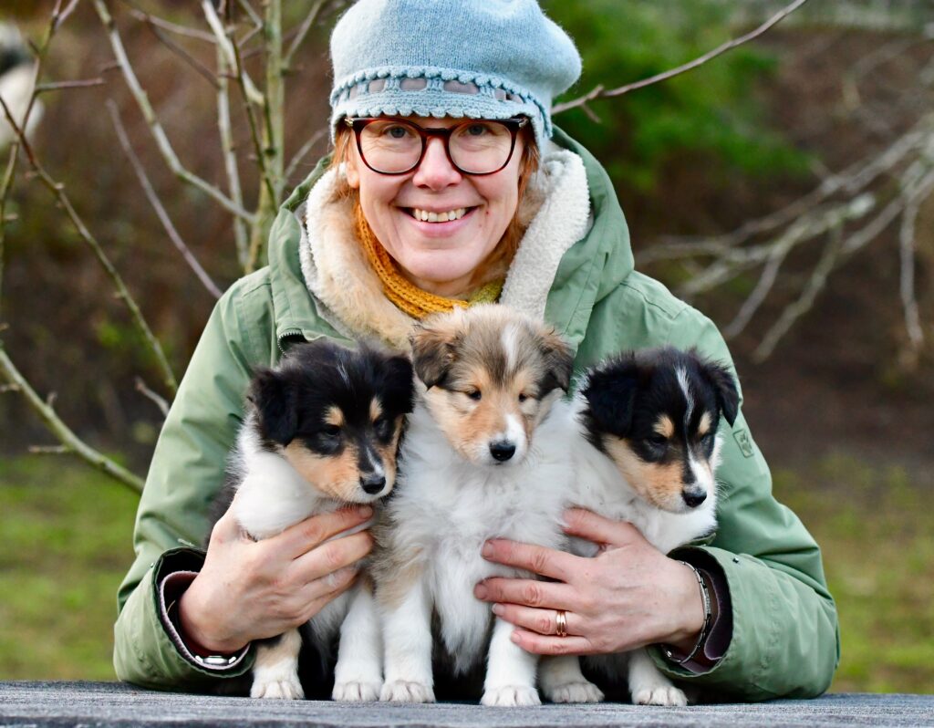 Me and bitch puppies from Ä litter